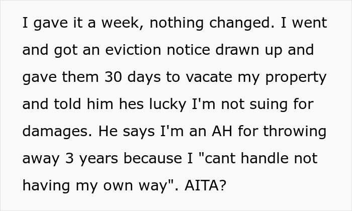 Guy’s Bratty Teen Keeps Breaking Walls, Leaving Mess In Her Room, Stepmom Draws Eviction Papers Guy’s Bratty Teen Keeps Breaking Walls, Leaving Mess In Her Room, Stepmom Draws Eviction Papers