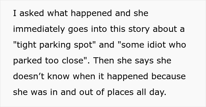 Woman Sets One Rule When Lending Car, Friend Ignores It, Then Downplays Damage And Deflects Blame Woman Sets One Rule When Lending Car, Friend Ignores It, Then Downplays Damage And Deflects Blame