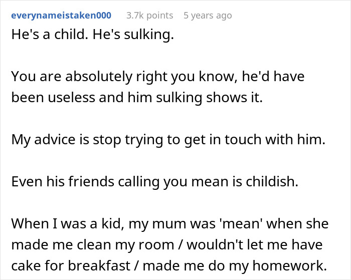 Man Wants To Move Straight From Mom’s House Into GF’s Without Learning A Single Chore, Gets A Reality Check Man Wants To Move Straight From Mom’s House Into GF’s Without Learning A Single Chore, Gets A Reality Check