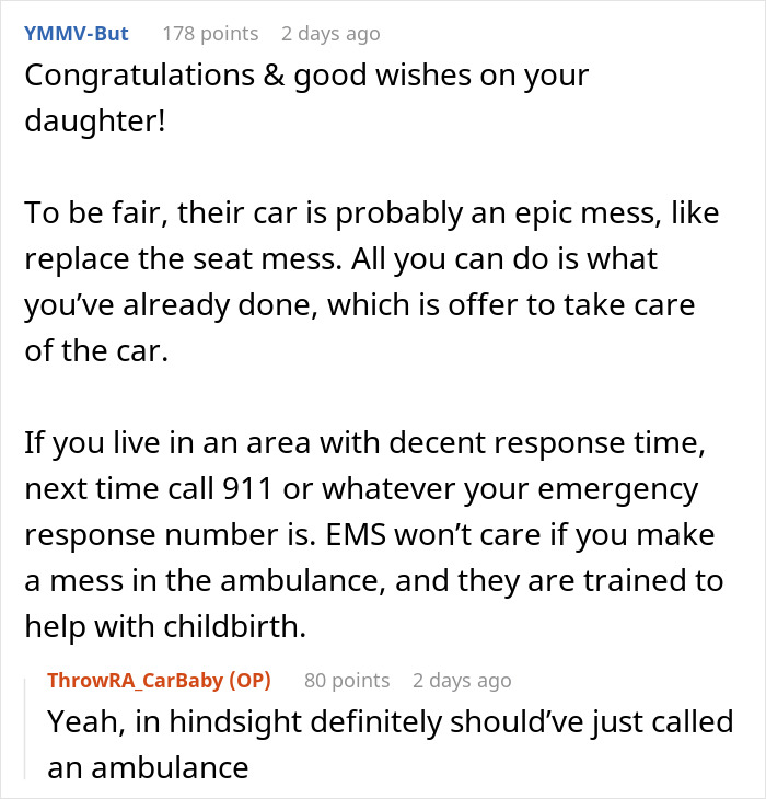 Woman Gives Birth In Friends’ Car, Left Confused After They Start Ignoring Her