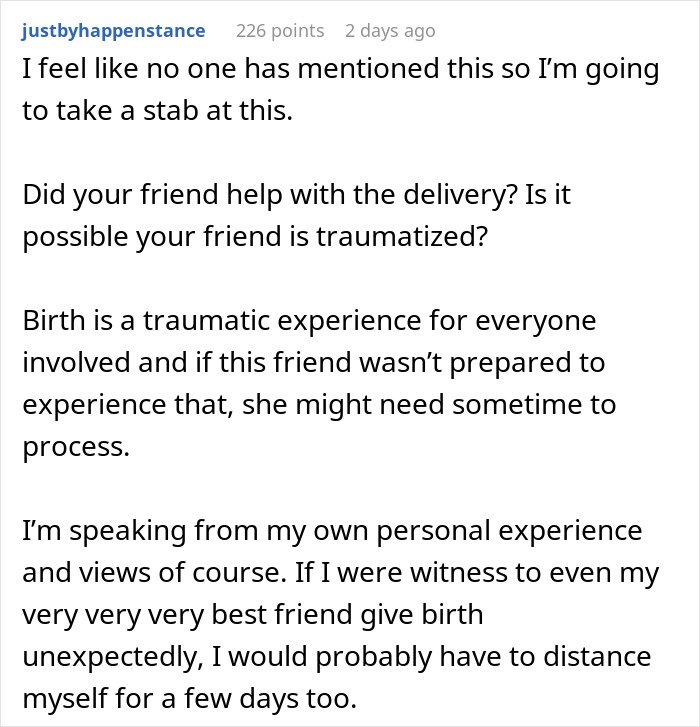 Woman Gives Birth In Friends’ Car, Left Confused After They Start Ignoring Her