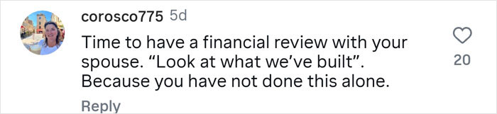 Guy Hides Real Net Worth From Wife, Gets A Brutal Reality Check From Financial Expert