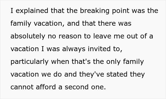 Guy Furious After Family Refuses To Include Him In Girl Days: “I’m Immature And I Need To Grow Up”