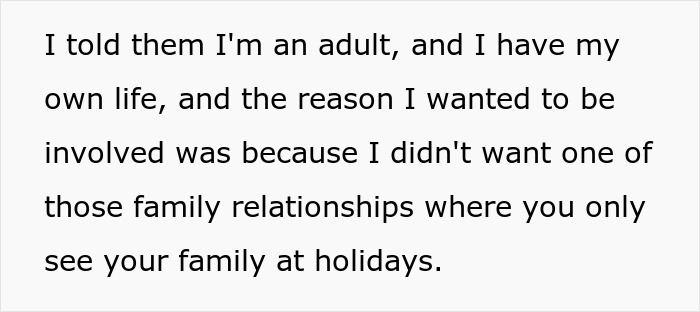 Guy Furious After Family Refuses To Include Him In Girl Days: “I’m Immature And I Need To Grow Up”