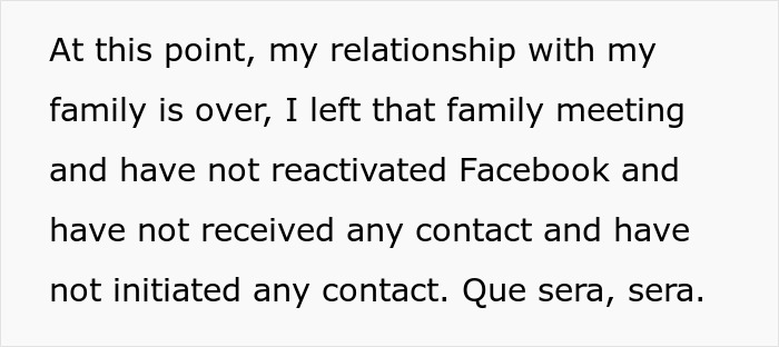 Guy Furious After Family Refuses To Include Him In Girl Days: “I’m Immature And I Need To Grow Up”