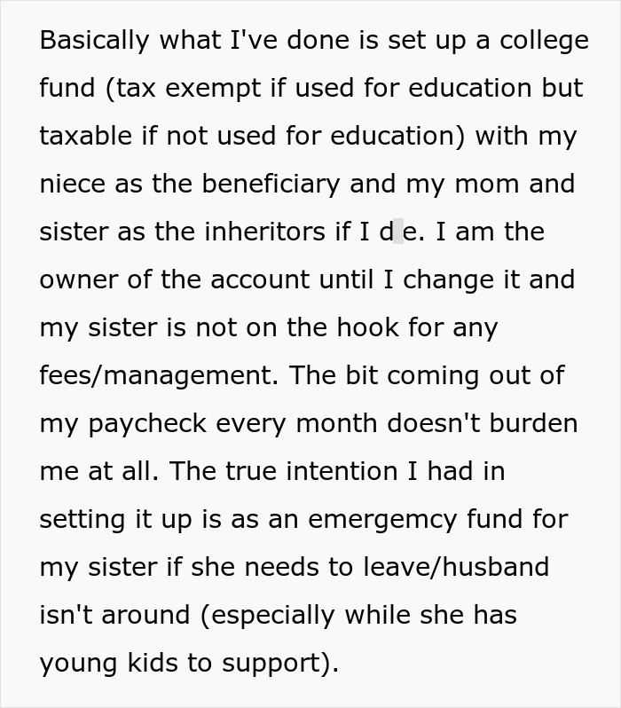 Woman Worried About Sister Who Became A Tradwife, Starts A Fund For Her But Keeps It A Secret