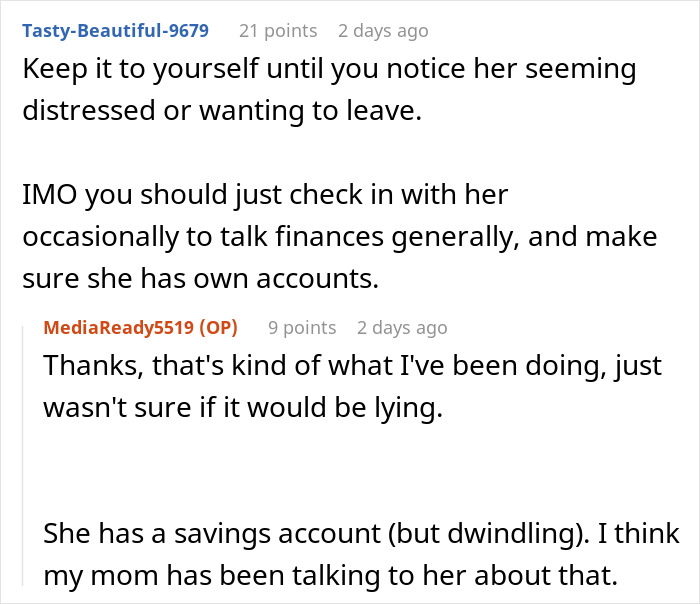 Woman Worried About Sister Who Became A Tradwife, Starts A Fund For Her But Keeps It A Secret