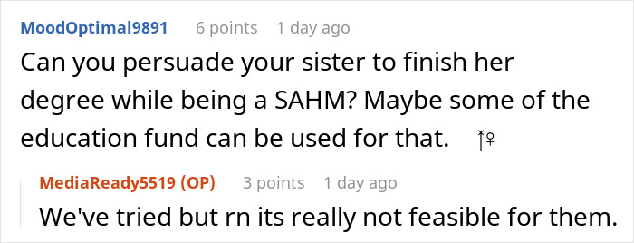 Woman Worried About Sister Who Became A Tradwife, Starts A Fund For Her But Keeps It A Secret