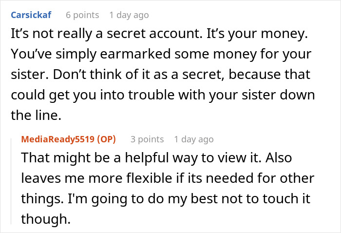 Woman Worried About Sister Who Became A Tradwife, Starts A Fund For Her But Keeps It A Secret