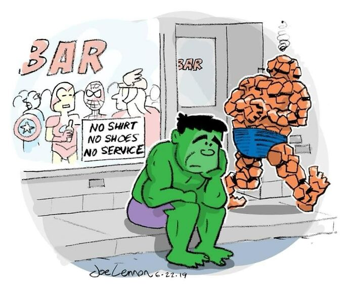 Artist Joe Lennon Turns Famous Pop Culture Characters Into Brutally Funny One-Panel Comics (50 Pics) Artist Joe Lennon Turns Famous Pop Culture Characters Into Brutally Funny One-Panel Comics (50 Pics)