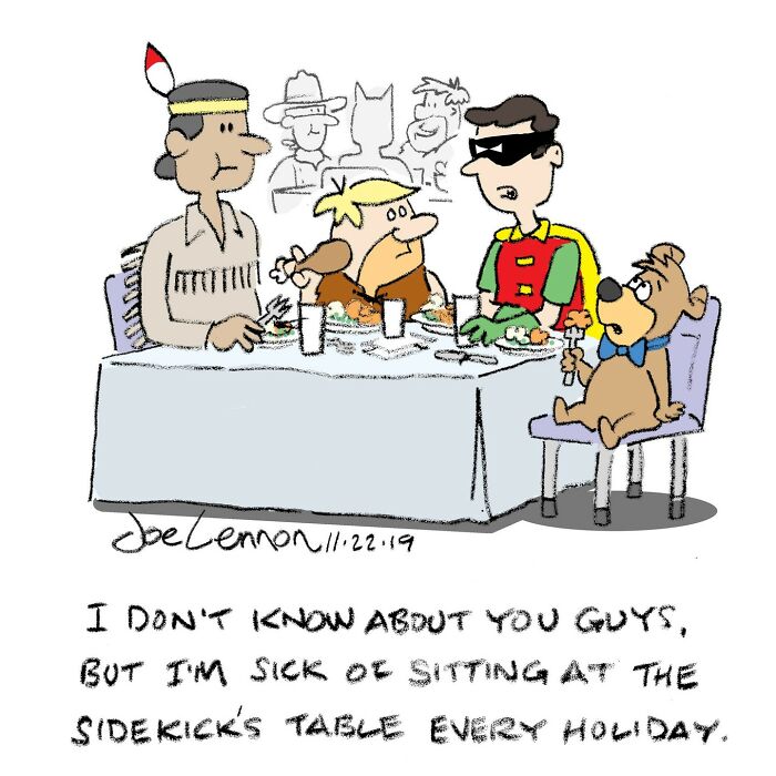 Artist Joe Lennon Turns Famous Pop Culture Characters Into Brutally Funny One-Panel Comics (50 Pics) Artist Joe Lennon Turns Famous Pop Culture Characters Into Brutally Funny One-Panel Comics (50 Pics)