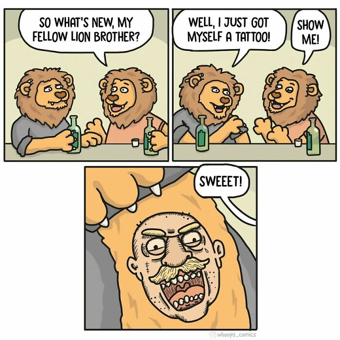 45 Of The Best Dark Comics By “Whoops Comics” With Unexpected Twists