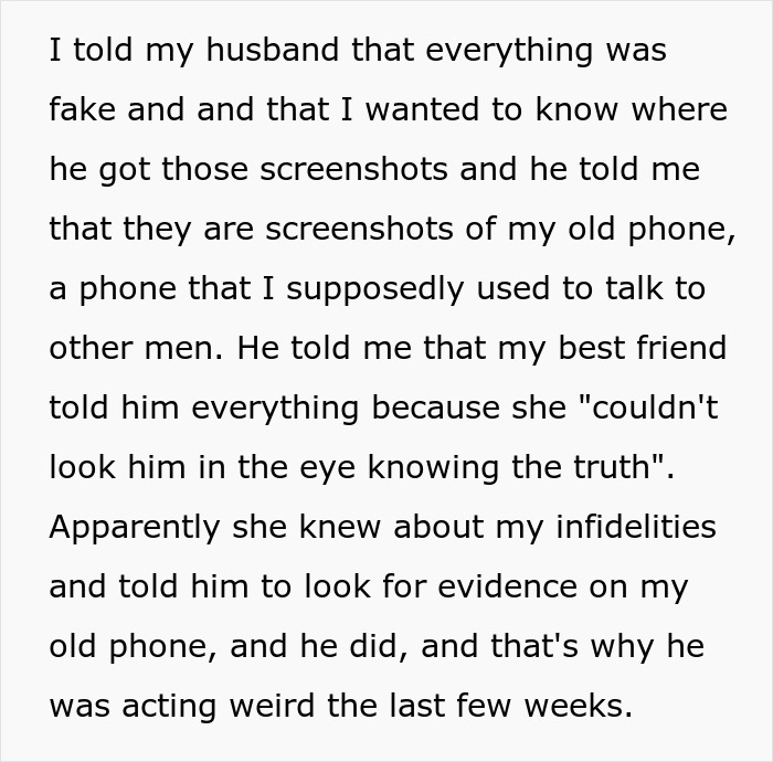 Jealous Lady Fakes Affair To Destroy Pregnant Bestie’s Marriage, Hubby Believes Her Twisted Lies Jealous Lady Fakes Affair To Destroy Pregnant Bestie’s Marriage, Hubby Believes Her Twisted Lies