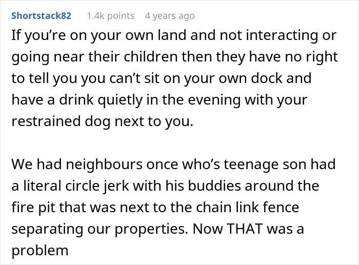 Entitled Parents Demand Neighbor Vanish From His Yard So Their Kids Can Play, Fume When He Refuses Entitled Parents Demand Neighbor Vanish From His Yard So Their Kids Can Play, Fume When He Refuses