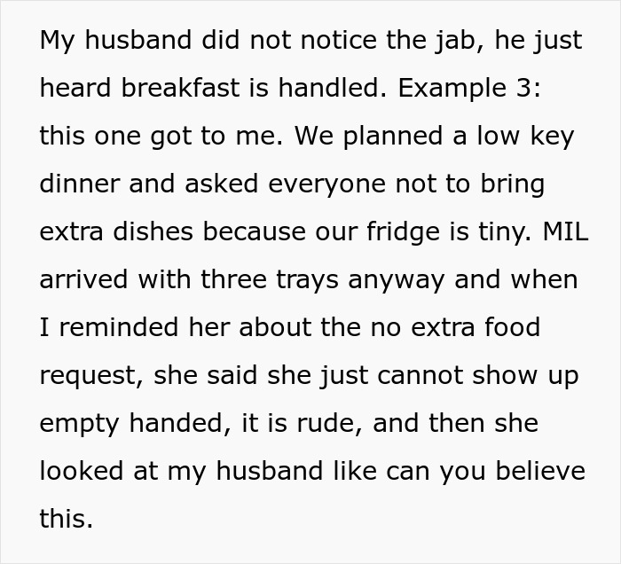 Manipulative MIL Uses Fake Kindness To Steamroll DIL, Ruins Every Single Holiday Tradition She Has Manipulative MIL Uses Fake Kindness To Steamroll DIL, Ruins Every Single Holiday Tradition She Has