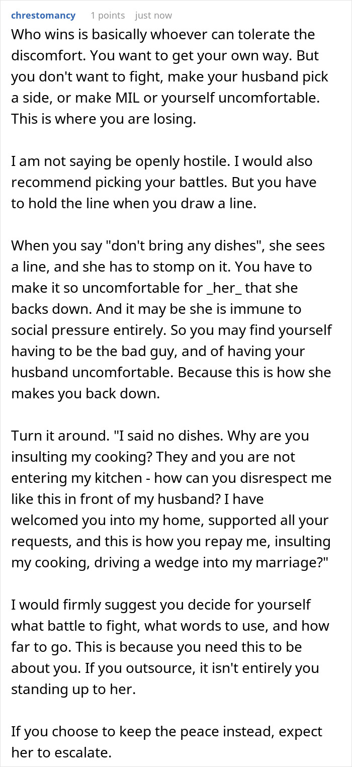 Manipulative MIL Uses Fake Kindness To Steamroll DIL, Ruins Every Single Holiday Tradition She Has Manipulative MIL Uses Fake Kindness To Steamroll DIL, Ruins Every Single Holiday Tradition She Has