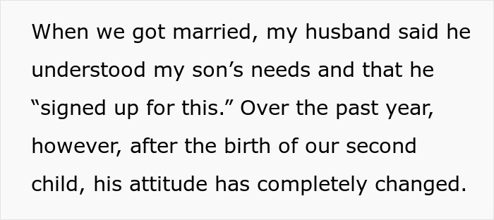 Guy Says Wife’s Disabled Son Is “Hampering Their Normal Life,” Wants Him Out Of The House, She Balks Guy Says Wife’s Disabled Son Is “Hampering Their Normal Life,” Wants Him Out Of The House, She Balks