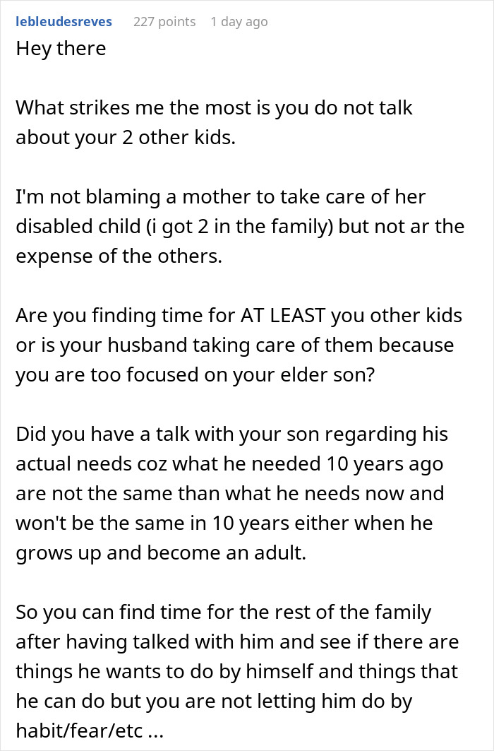 Guy Says Wife’s Disabled Son Is “Hampering Their Normal Life,” Wants Him Out Of The House, She Balks Guy Says Wife’s Disabled Son Is “Hampering Their Normal Life,” Wants Him Out Of The House, She Balks