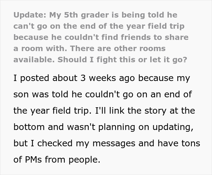 Autistic Kid Humiliated At School And Excluded From Class Trip, His Mom Gets Mad At The Principal Autistic Kid Humiliated At School And Excluded From Class Trip, His Mom Gets Mad At The Principal