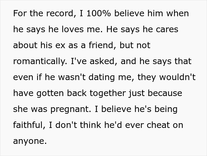 Man Jumps Into Hero Mode For Pregnant Ex And Offers To Raise Her Baby, GF Walks Away From The Mess