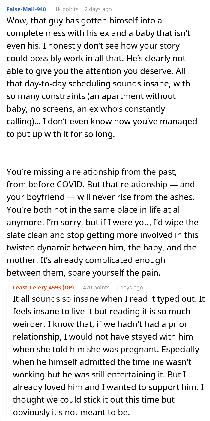 Man Jumps Into Hero Mode For Pregnant Ex And Offers To Raise Her Baby, GF Walks Away From The Mess