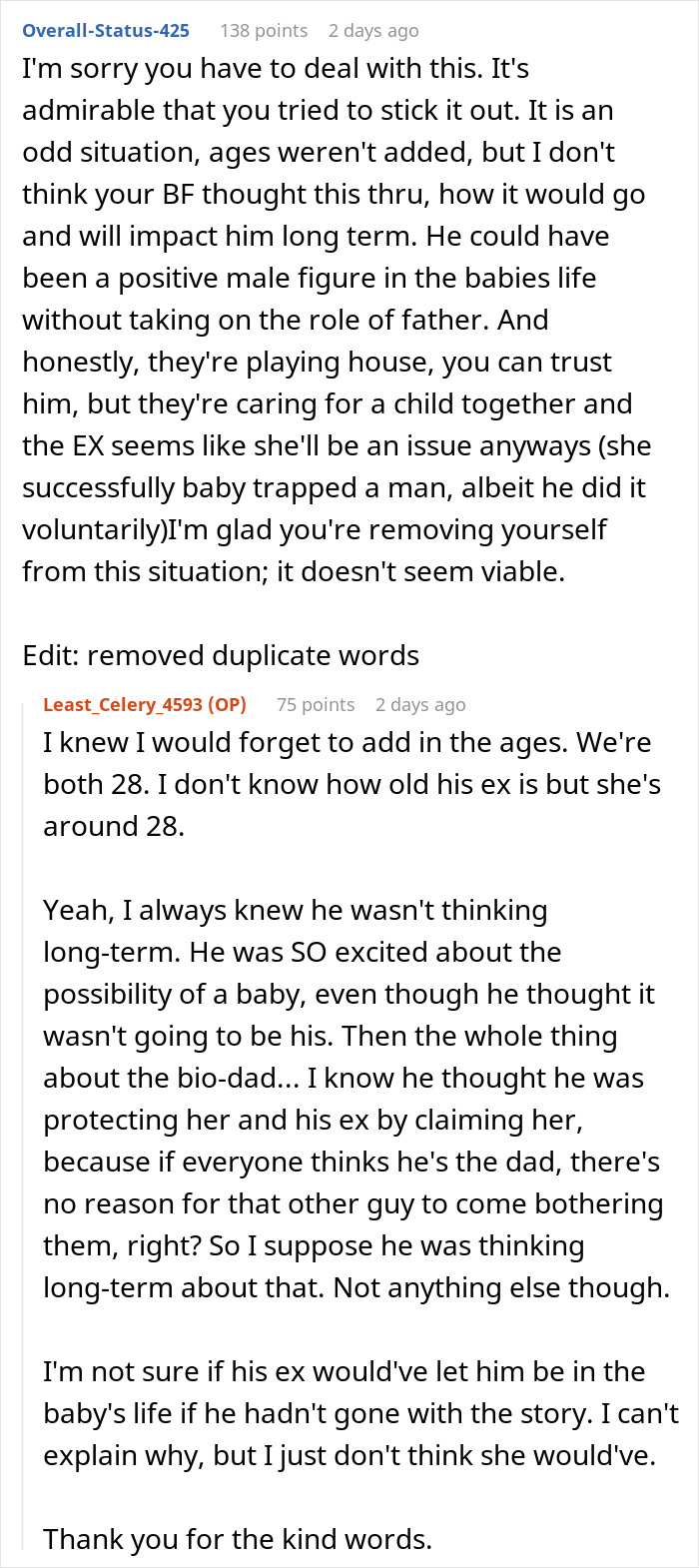 Man Jumps Into Hero Mode For Pregnant Ex And Offers To Raise Her Baby, GF Walks Away From The Mess