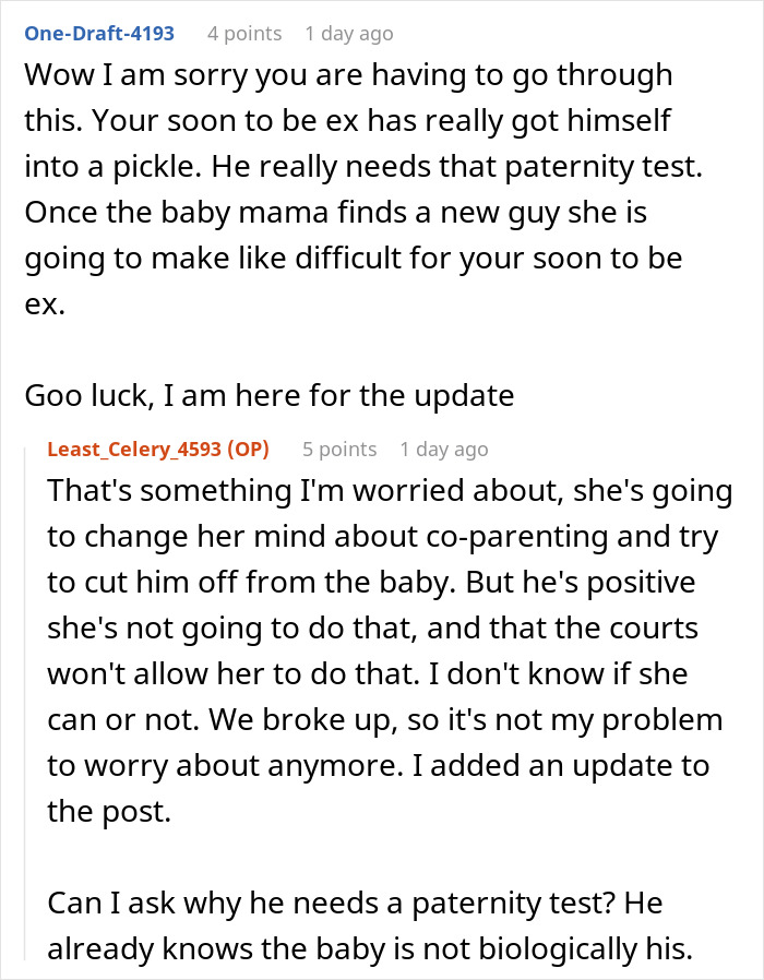 Man Jumps Into Hero Mode For Pregnant Ex And Offers To Raise Her Baby, GF Walks Away From The Mess