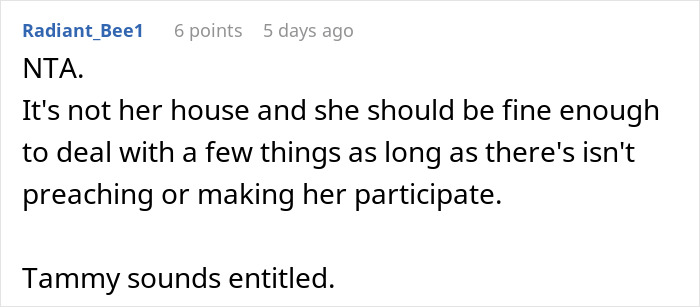 Woman Demands In-Laws Take Down Religious Stuff As It Affects Her Atheism, Mad That They Refuse