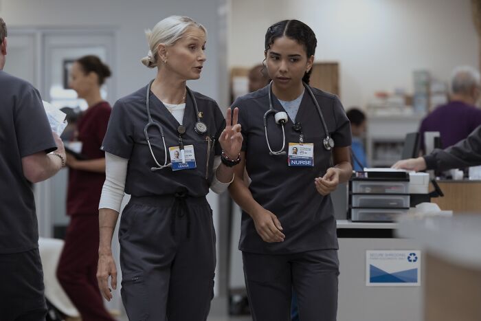 How ‘The Pitt’ Star Katherine LaNasa’s Cancer Diagnosis Inspired Her Performance As Nurse Dana