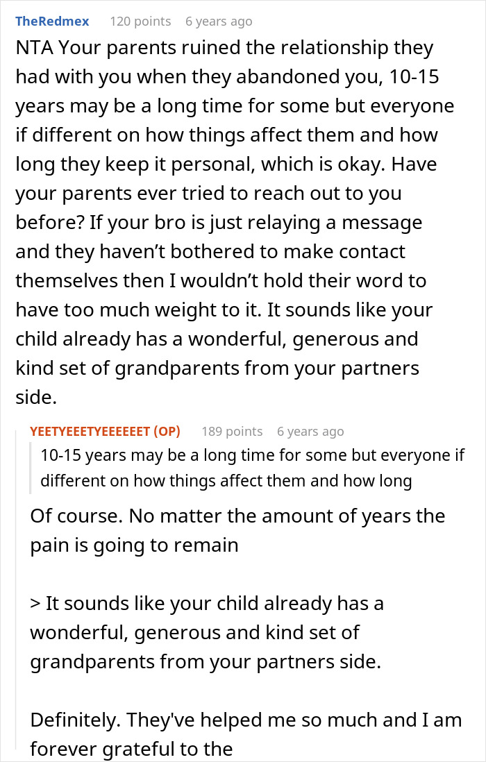 Woman Refuses To Let Parents See Her Baby Because Of Something That Happened 15 Years Ago