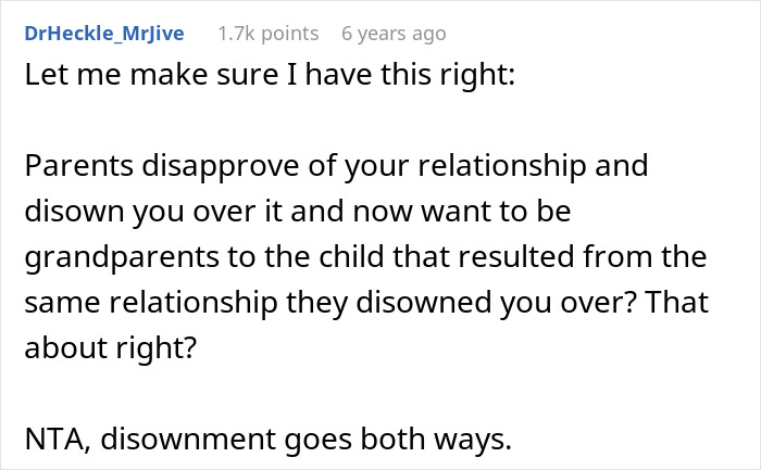 Woman Refuses To Let Parents See Her Baby Because Of Something That Happened 15 Years Ago