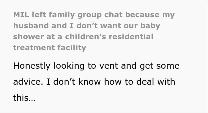 &ldquo;Apparently I&rsquo;m Not Needed&rdquo;: MIL Throws Tantrum After Her Inappropriate Baby Shower Idea Was Rejected