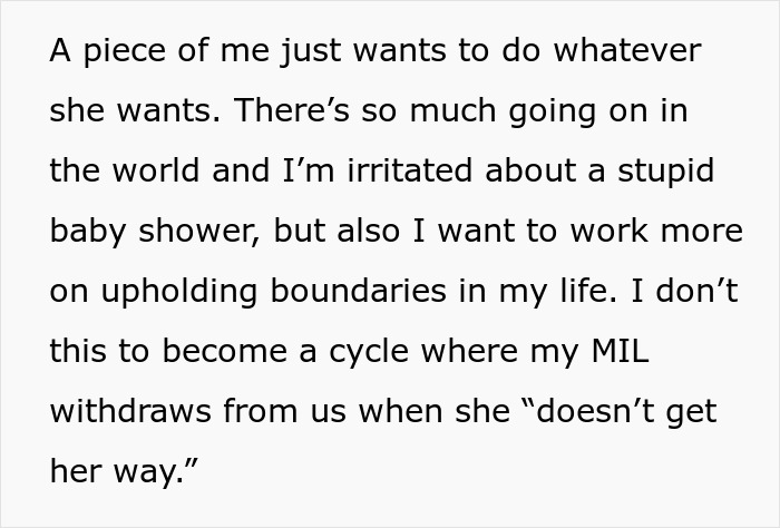 &ldquo;Apparently I&rsquo;m Not Needed&rdquo;: MIL Throws Tantrum After Her Inappropriate Baby Shower Idea Was Rejected