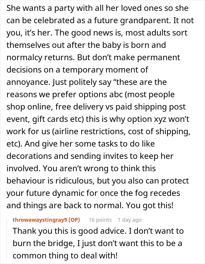 &ldquo;Apparently I&rsquo;m Not Needed&rdquo;: MIL Throws Tantrum After Her Inappropriate Baby Shower Idea Was Rejected