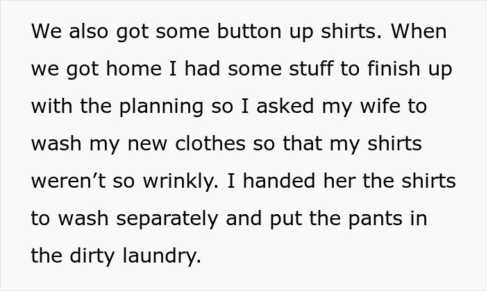 Man Tries To Blame Wife For Having No Slacks For His Business Trip, Internet Is Not Having It