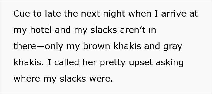 Man Tries To Blame Wife For Having No Slacks For His Business Trip, Internet Is Not Having It