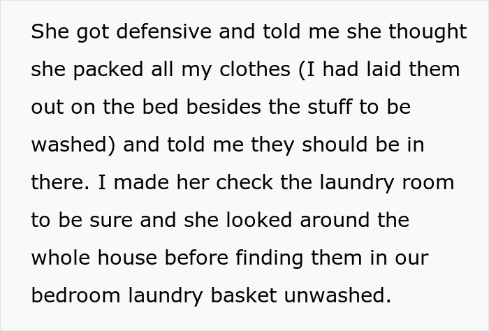 Man Tries To Blame Wife For Having No Slacks For His Business Trip, Internet Is Not Having It
