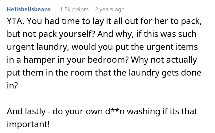 Man Tries To Blame Wife For Having No Slacks For His Business Trip, Internet Is Not Having It