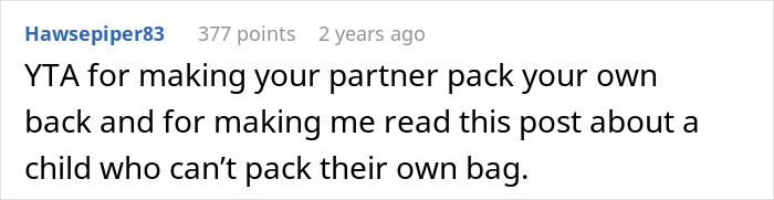 Man Tries To Blame Wife For Having No Slacks For His Business Trip, Internet Is Not Having It