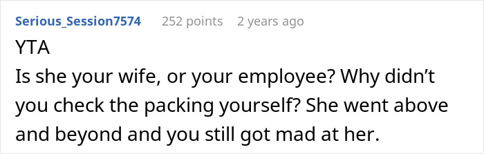 Man Tries To Blame Wife For Having No Slacks For His Business Trip, Internet Is Not Having It