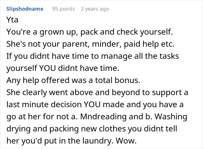 Man Tries To Blame Wife For Having No Slacks For His Business Trip, Internet Is Not Having It