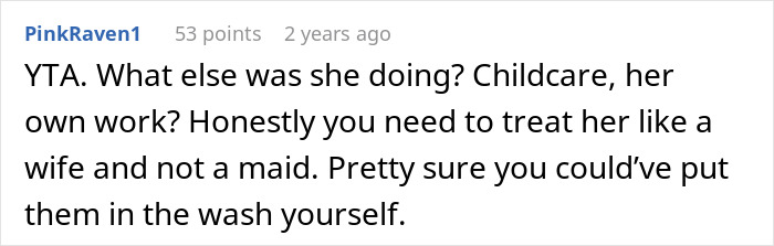 Man Tries To Blame Wife For Having No Slacks For His Business Trip, Internet Is Not Having It