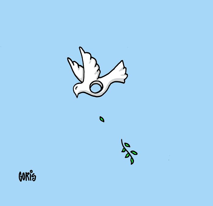 Dennis Goris Returns With 63 Bold Comics About The State Of Modern Politics And Society