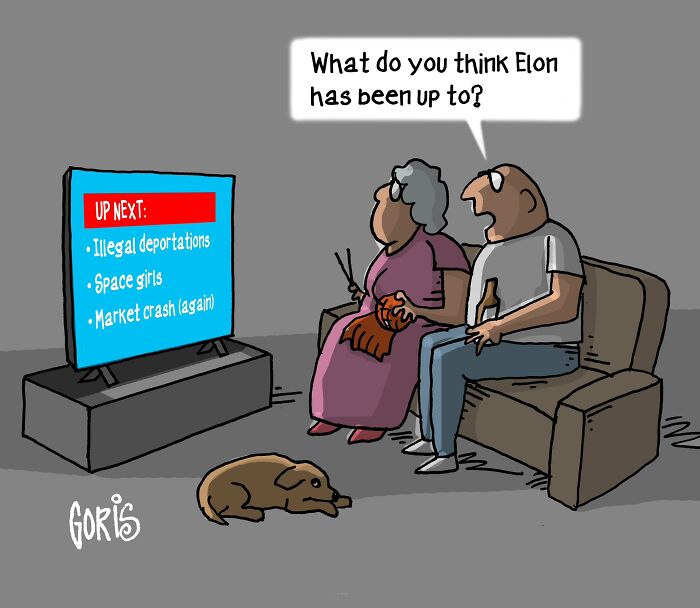 Dennis Goris Returns With 63 Bold Comics About The State Of Modern Politics And Society