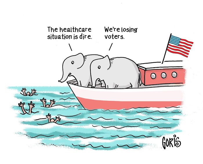 Dennis Goris Returns With 63 Bold Comics About The State Of Modern Politics And Society