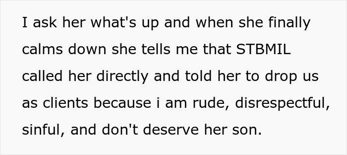 Bride Discovers MIL Tried To Get Officiant To Leave, Not Realizing Bride Is Officiant’s Employer Bride Discovers MIL Tried To Get Officiant To Leave, Not Realizing Bride Is Officiant’s Employer
