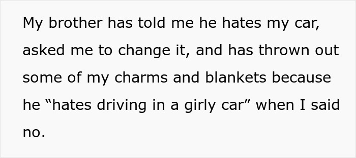 Sister Refuses To Drive Ungrateful Brother Who Trashed Her Girly Car But Won’t Get His Own License