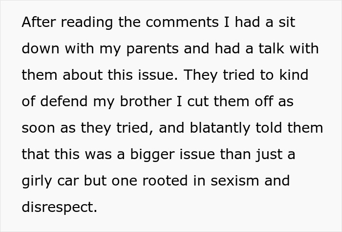 Sister Refuses To Drive Ungrateful Brother Who Trashed Her Girly Car But Won’t Get His Own License