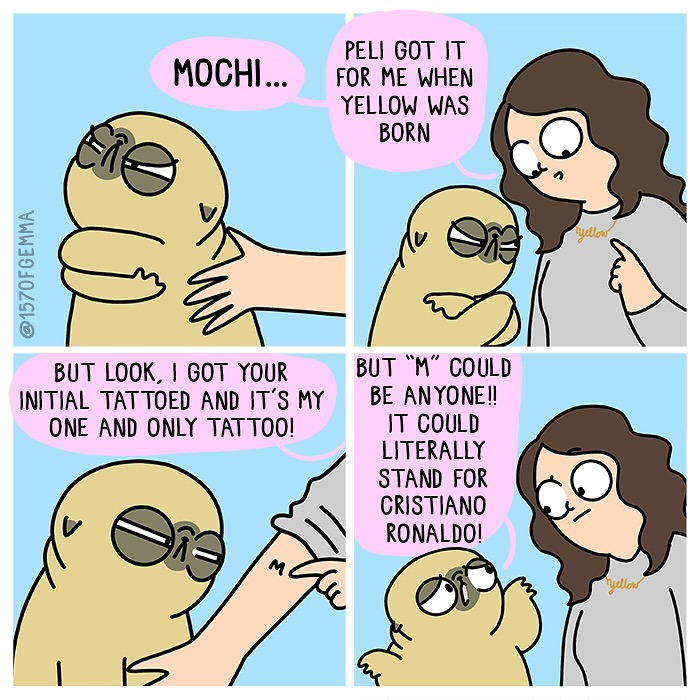 Comics That Perfectly Show The Everyday Life Of An Artist, Her Family, And One Spoiled Pug (23 New Pics)