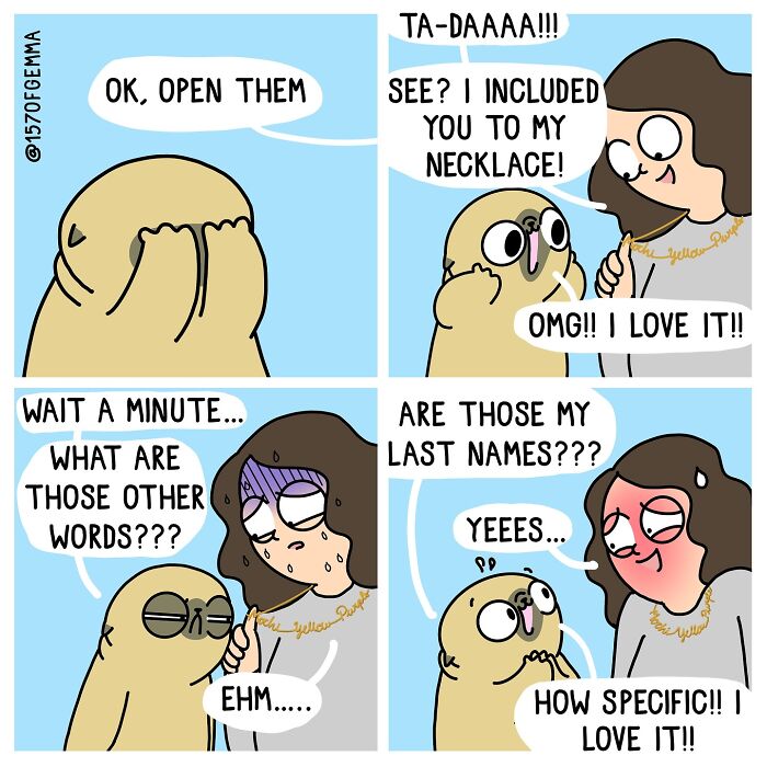 Comics That Perfectly Show The Everyday Life Of An Artist, Her Family, And One Spoiled Pug (23 New Pics)